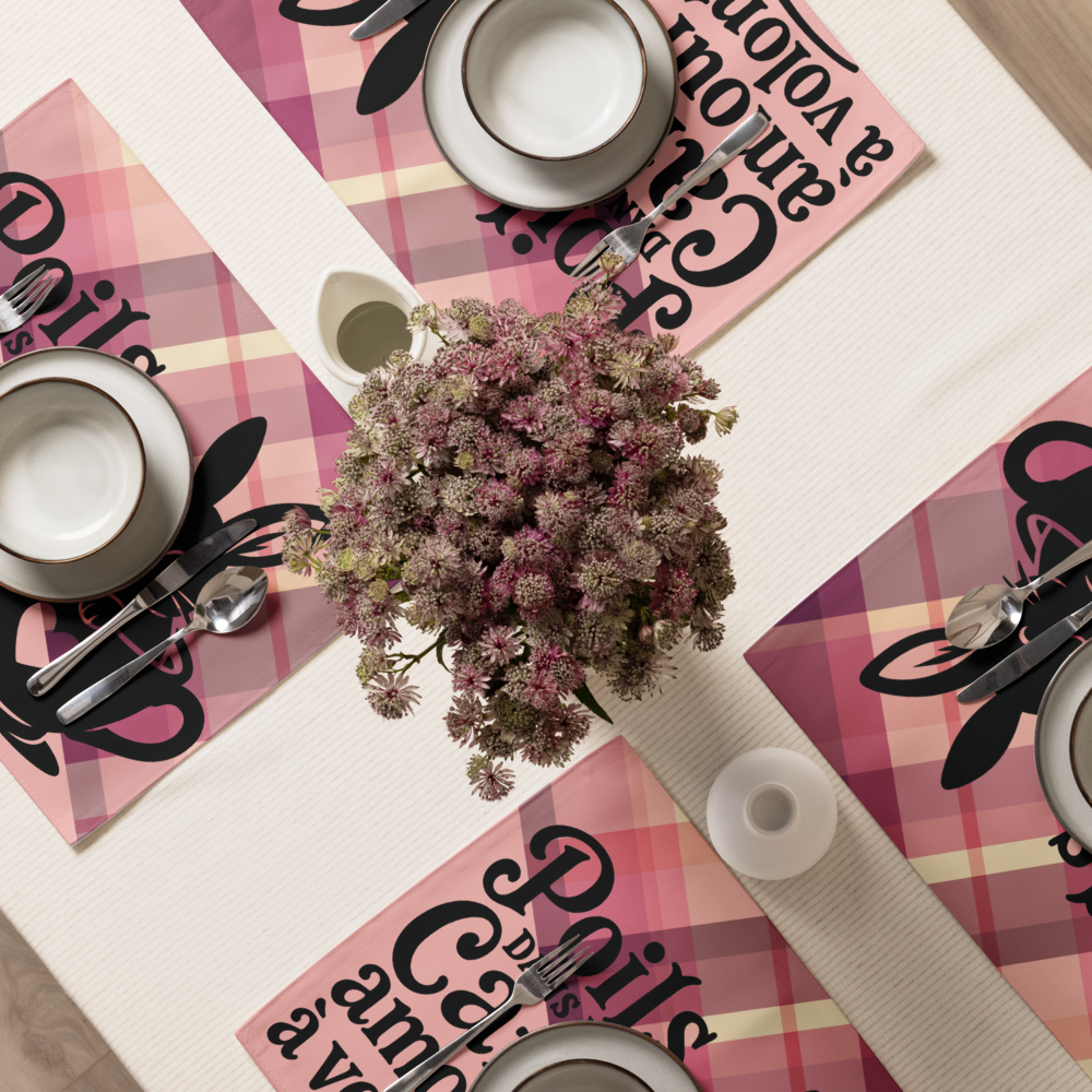 Ensemble de sets de table