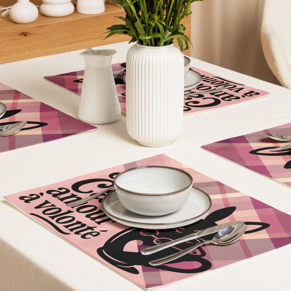 Ensemble de sets de table
