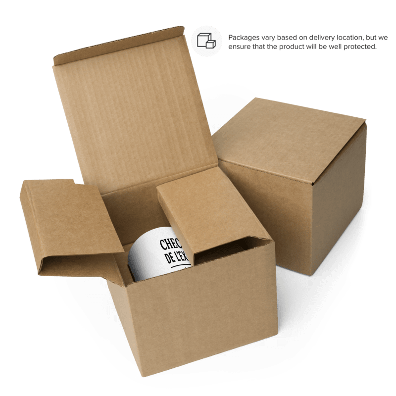 Mug Blanc Brillant Checklist de l’existence