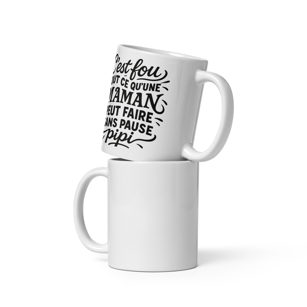 Mug Blanc Brillant
