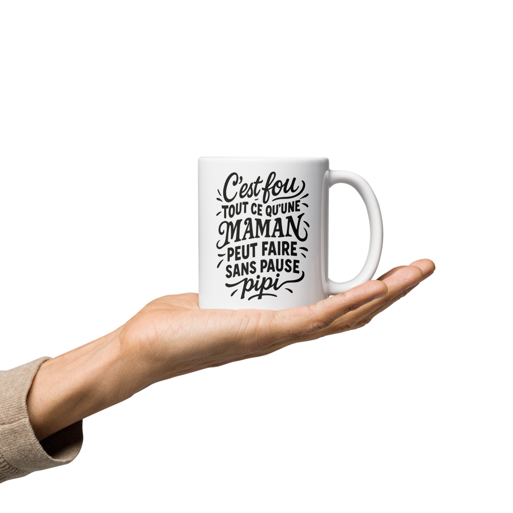 Mug Blanc Brillant