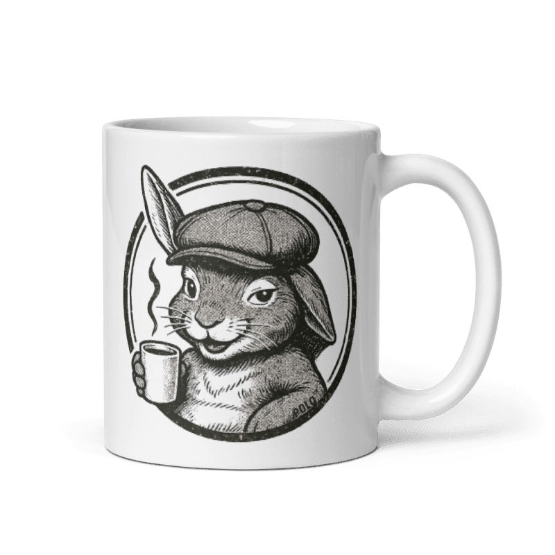 Mug Blanc Brillant “Plus de filtre que moi” – Vérités servies noires